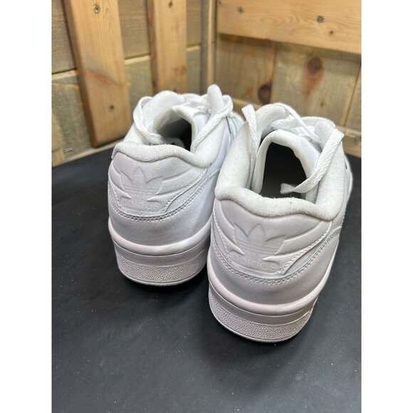 Adidas Mens White Sneakers Low-Top Size 11.5 Comfortable Casual Shoes Classic - Picture 4 of 9